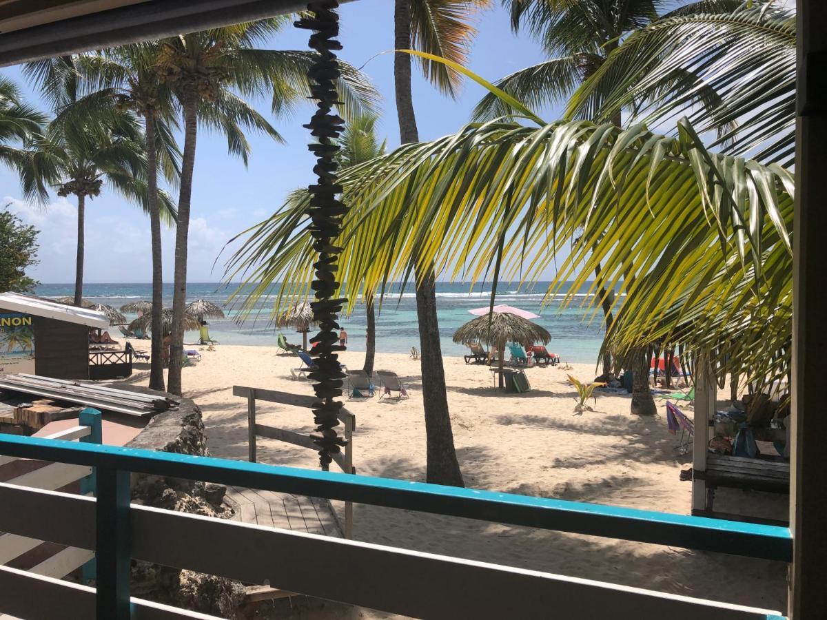 Brin D'Ile Anse Des Rochers Vue Mer A 50 M De La Plage Et Piscine Saint-Francois  Exterior foto